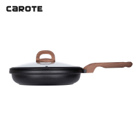 卡罗特(CAROTE)平底锅 煎锅 煎蛋锅 煎饼锅 不粘锅 易清洗锅24cm