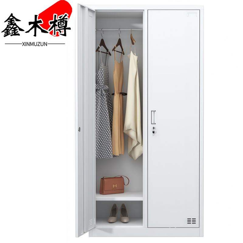 鑫木樽更衣柜2门台高清大图