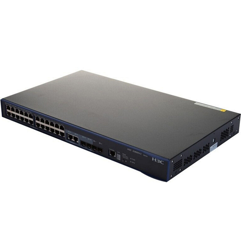 华三(H3C) S3600V2-28TP-SI 24口三层 快速以太网交换机
