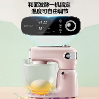 长帝(changdi)家用厨师机多功能和面机 双刀全自动揉面机 顶部大屏触控 直流电机轻音面包机 C6小奶猪 奶芙绿