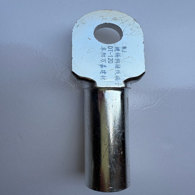 WJ 镀锡铜接线端子DT-120个高清大图
