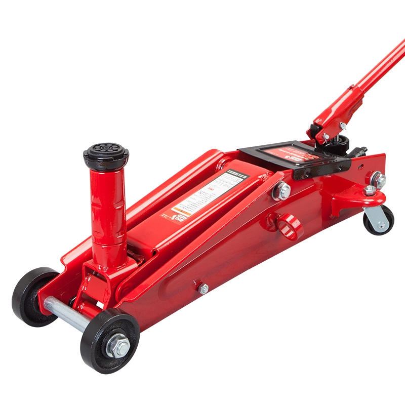 BIG RED T830013S 汽车用千斤顶 卧式液压千斤顶 手摇换胎专用汽修工具3吨