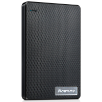 纽曼(Newsmy)500G USB3.0 黑色 移动硬盘 清风 2.5英寸 文件数据备份存储 稳定耐用 外接移动硬盘