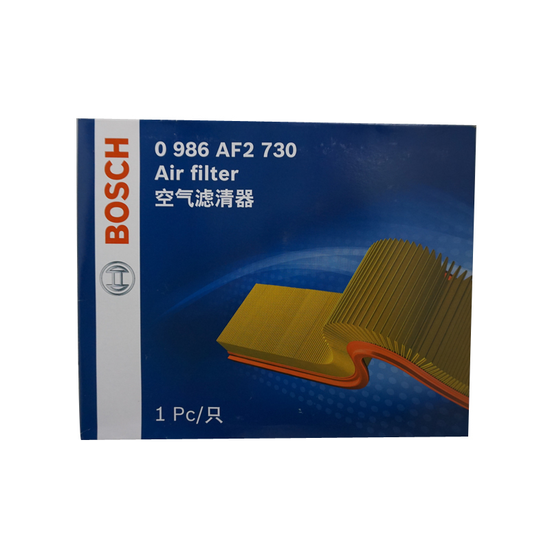 博世(BOSCH)0986AF2730空气滤清器适用进口胜达2.4/进口索兰托2.4/起亚K5 2.0 2.4