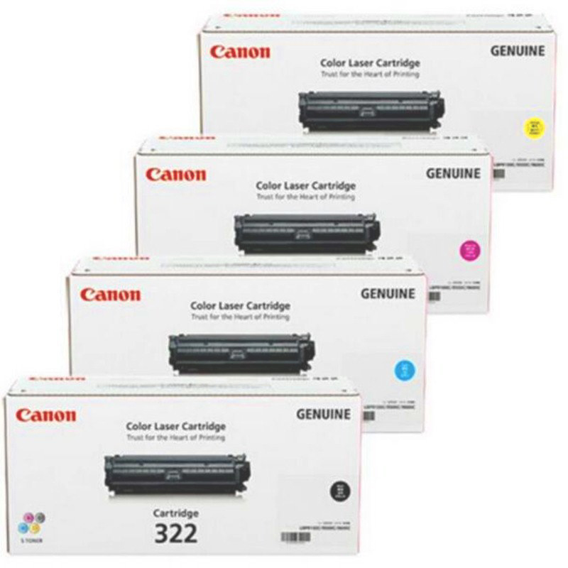 佳能(Canon) CRG-322BK/C/M/Y 原装硒鼓 彩色LBP9100C、9100CDN所用硒鼓高清大图