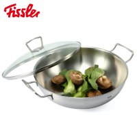 菲仕乐(fissler)锅具套装 TZ00000871 橙色沸点6L高速快锅不粘锅不锈钢炒锅刀具汤锅21件组
