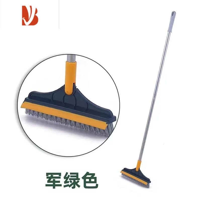 三维工匠地缝刷洗地刷地刷子浴室洗墙瓷砖清洁长柄厕所无死角卫生间地板刷图片