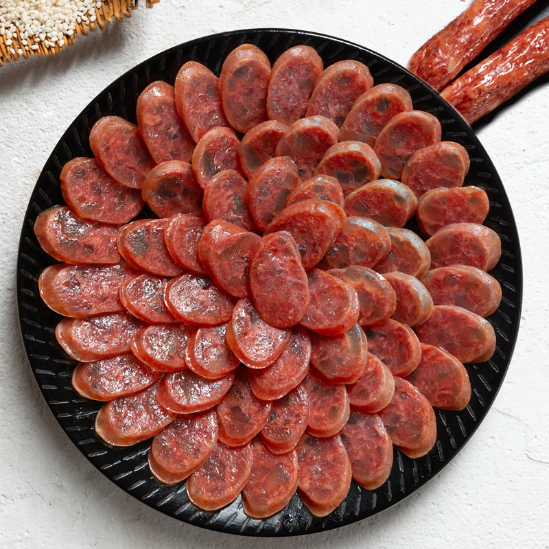 金字腊肠煲仔饭广式腊肠香肠 分餐装咸甜糖酒风腌腊肉