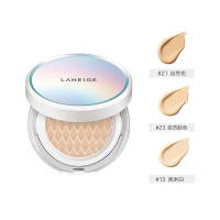 兰芝(LANEIGE) 聚光小白光气垫BB霜 21号 SPF50+ 自然色 (送替换芯)15g*2 焕白防晒遮瑕持久控油