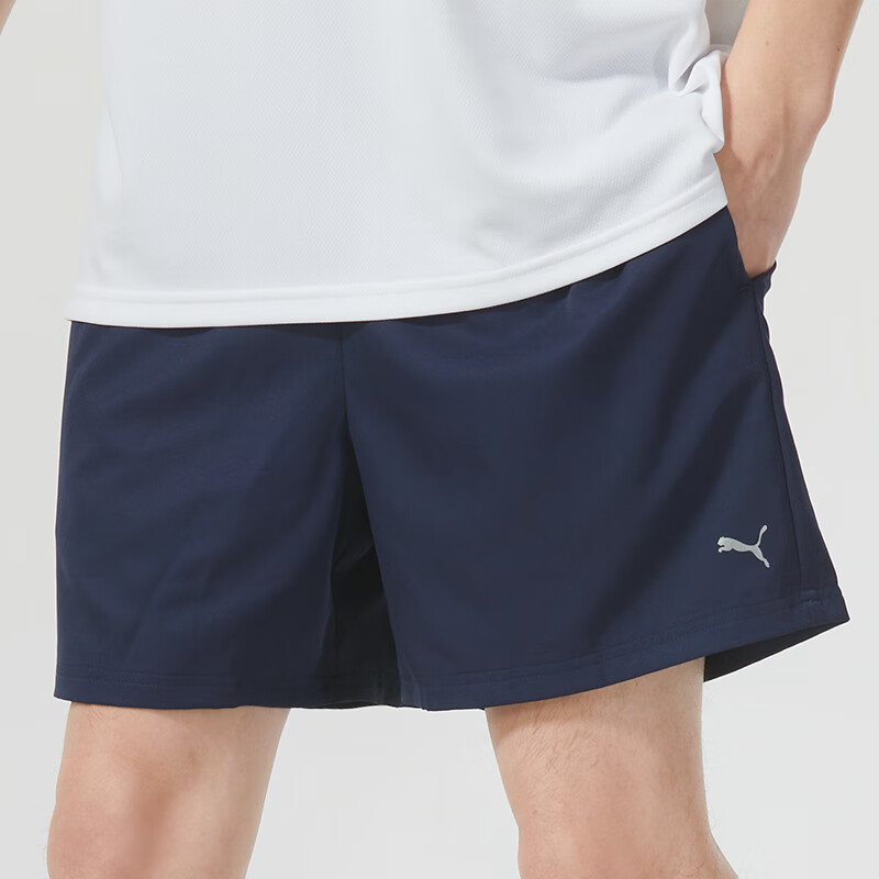 彪马（PUMA）男裤新款运动裤跑步健身训练短裤时尚舒适透气休闲裤520768-06 ZP高清大图