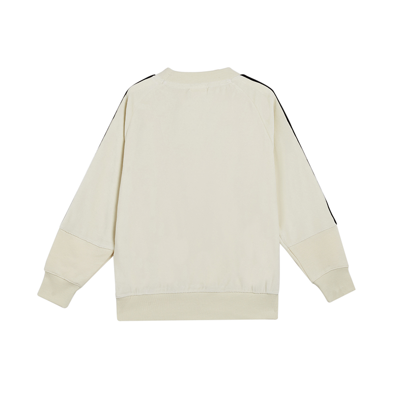 Champion/冠军男女童混纺加绒套头衫经典logo图案高端儿童卫衣/帽衫