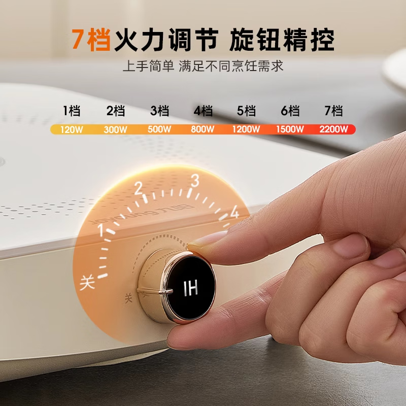 九阳(Joyoung) 电磁炉 小型家用火锅炒菜锅一体 迷你家用电磁炉 C22S-N532-A4高清大图