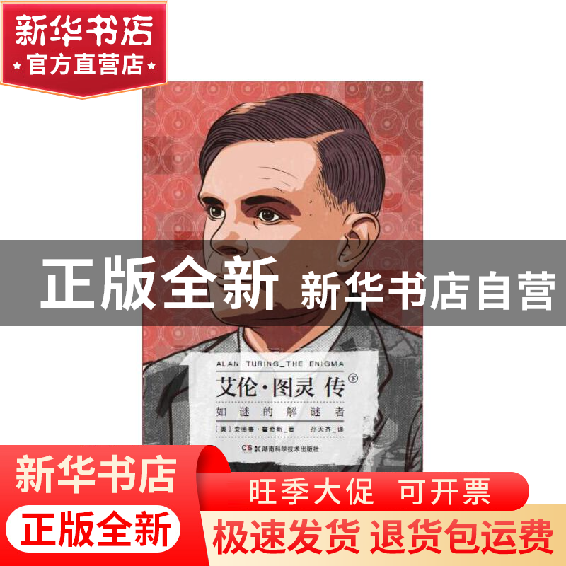 正版 艾伦·图灵传(如谜的解谜者上下) (英)安德鲁·霍奇斯|译者:孙高清大图