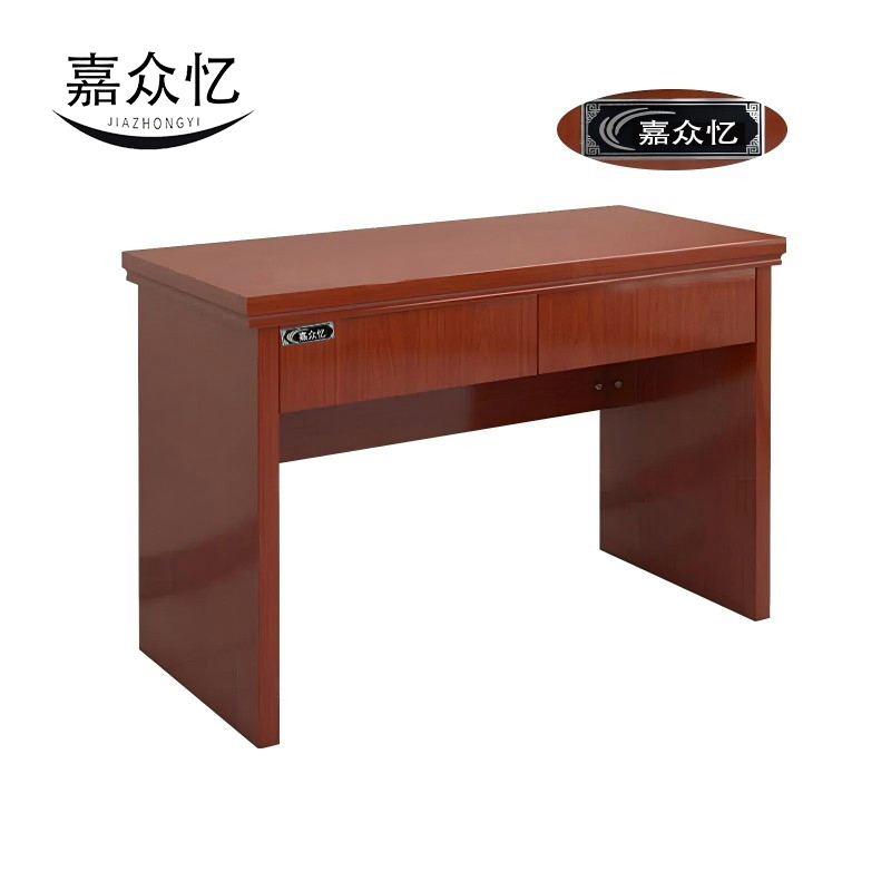 嘉众忆 双抽屉学习桌办公桌1200*400*1100mm JZY-XS85 张高清大图
