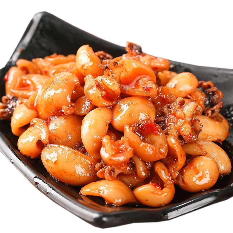墨鱼仔海兔海鲜即食零食熟食八爪鱼小鱿鱼仔 香辣休闲食品 ★掌柜推荐★纯墨鱼仔烧烤120g
