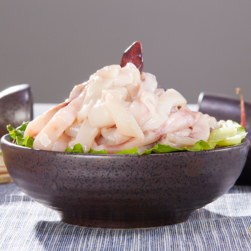 简单滋味冷冻阿根廷鱿鱼条500g海鲜水产火锅海鲜水产