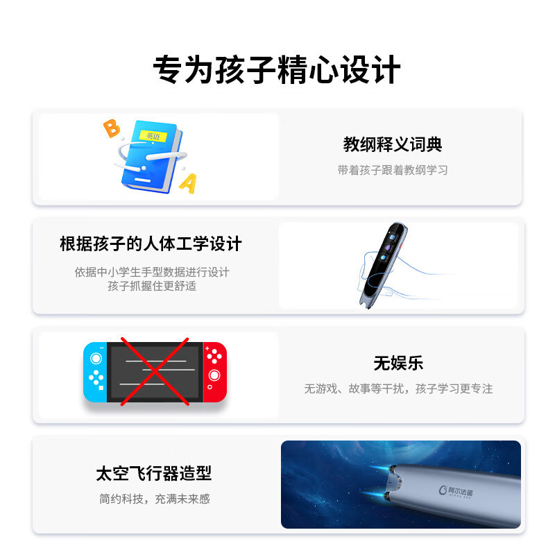 阿尔法蛋AI词典笔R7Pro 点读笔英语学习翻译神器 翻译笔扫描笔 单词笔学习笔中小学生电子词典高清大图