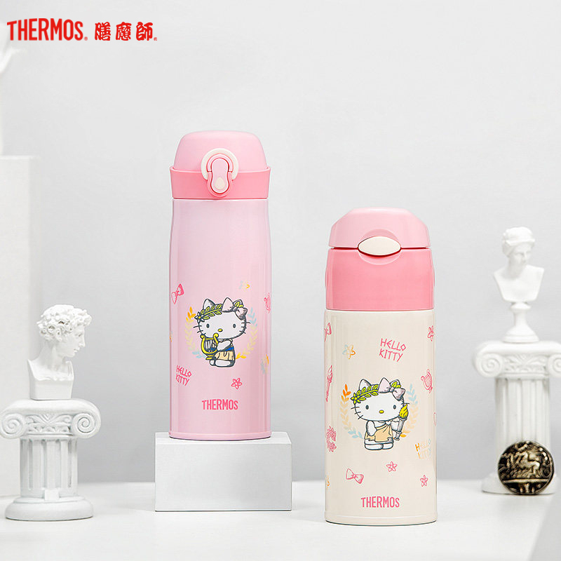 膳魔师(THERMOS)保温杯大英博物馆×Hellokitty联名系列高真空不锈钢水杯便携车载杯子保温杯TCME-500