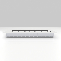 [硕辉]JY8077指挥会议桌 定制全钢办工桌 1000*1000*760mm