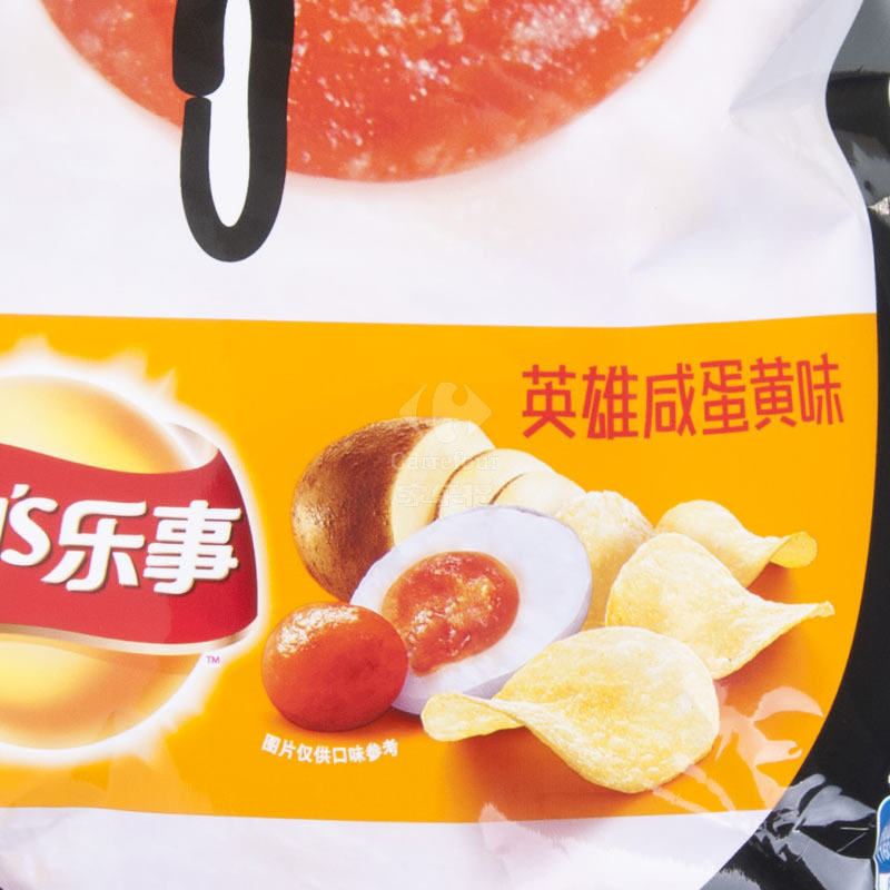 乐事 袋装薯片 英雄咸蛋黄味 65克