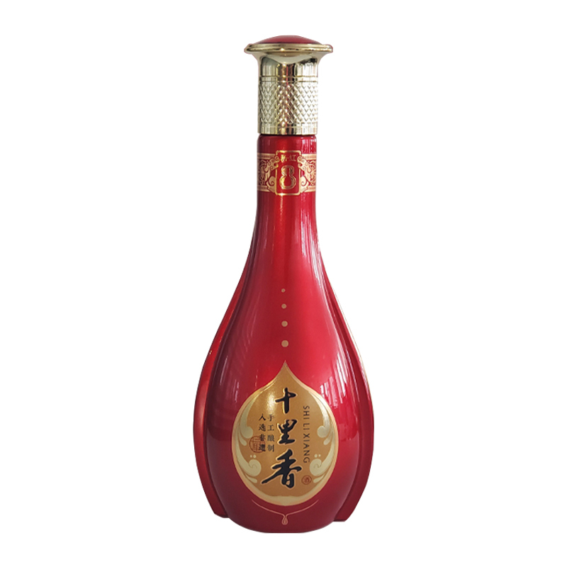 [中华老字号]十里香 40度红8 500ml*2瓶礼盒装 非遗酿造浓香型白酒礼品酒 沧州特产