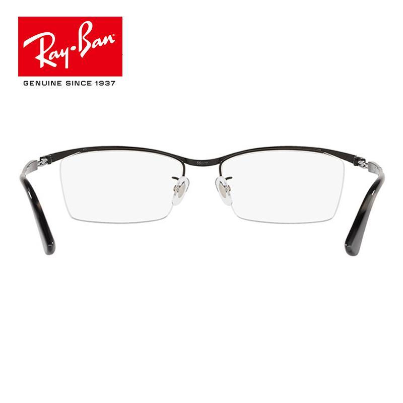 RayBan雷朋复古金丝边框光学镜架男款简约近视镜框0RX8746D 1017尺寸55