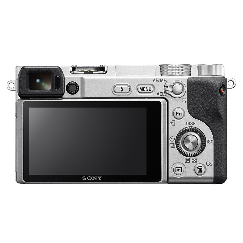 索尼(SONY)ILCE A6400L(16-50+智云M2稳定器)银色 数码微单相机 单镜头套装 约2420万像素