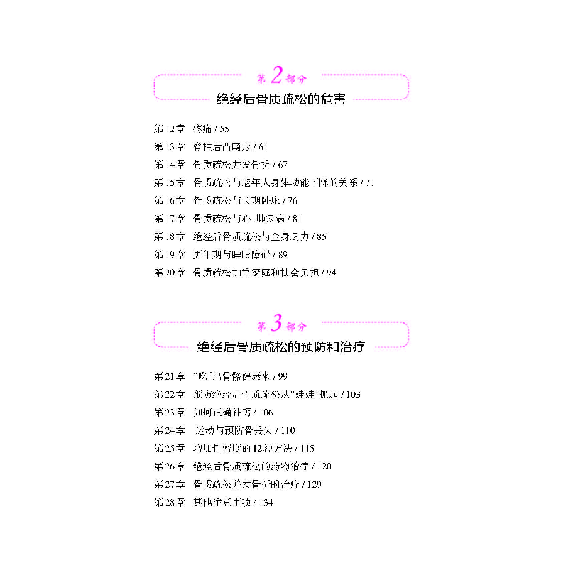 正版 中老年女性骨质健康——绝经后骨质疏松的防与治 李立军、张高清大图