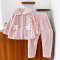 秋冬加厚 3D提花绒 孕妇睡衣女产妇哺乳喂奶月子服家居服莎丞