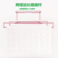 云飞燕电动 晾衣机 讴歌红消毒风干自由伸缩四杆B-12OFX4S 一键升降智能30米遥控大LED平板照明铝合金晾衣架