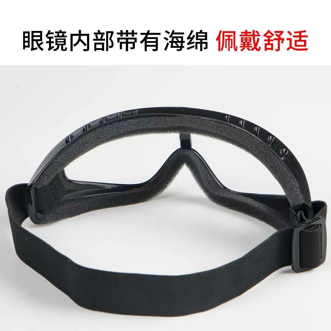 儵忽 海绵防护眼镜 黑框彩片 1个高清大图