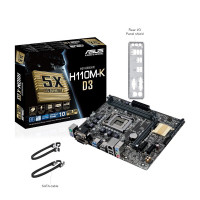 华硕（ASUS） H110M-K D3 LGA1151 电脑主板 支持DDR3三代内存 支持INTEL平台