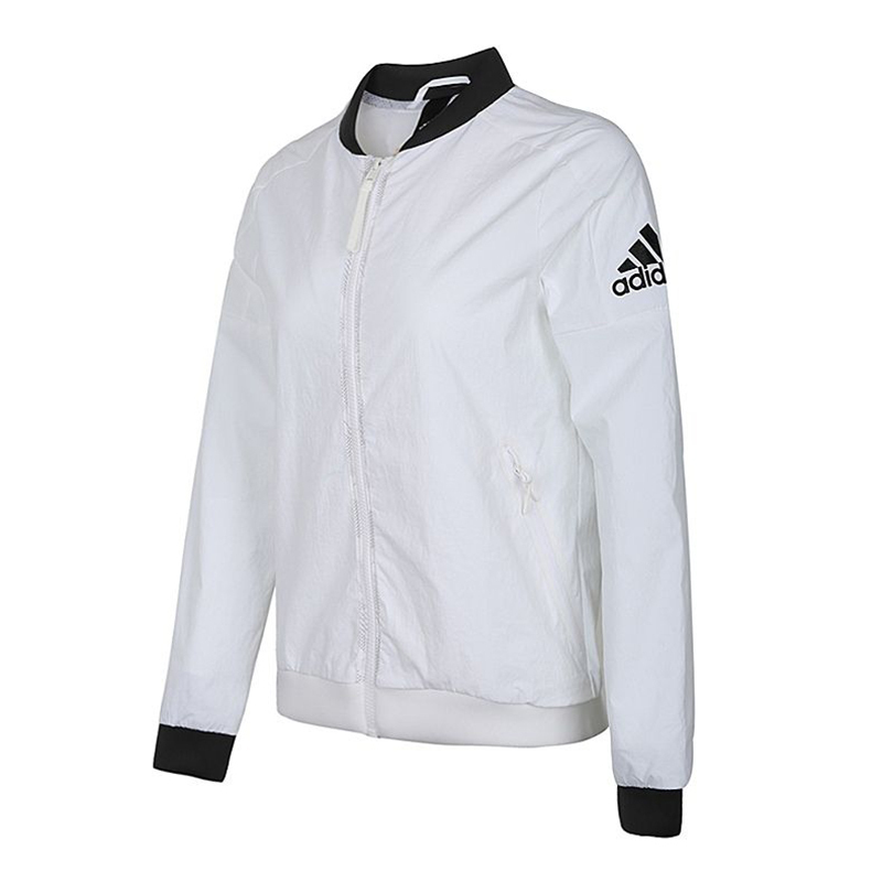 阿迪达斯(adidas) 女装春秋防风运动休闲棒球服DM5258