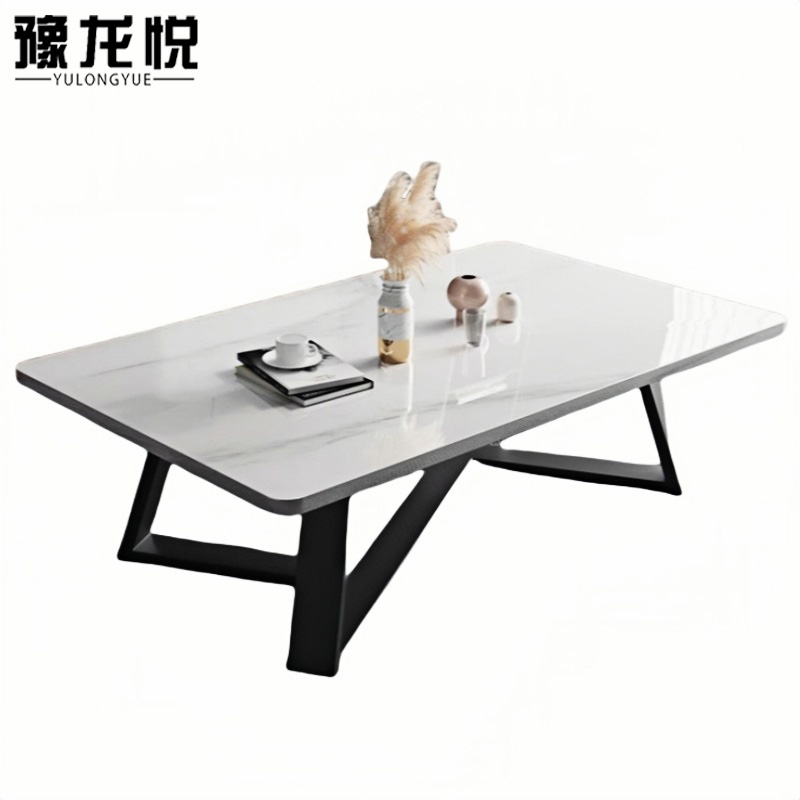 豫龙悦 岩板茶几高清大图