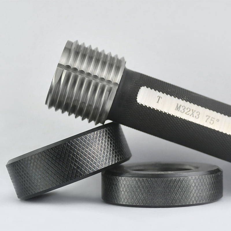 万莱云特 钢筋通止规检具直螺纹规 塞规环规 M32一套(塞规+环规)高清大图