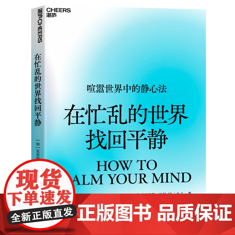 在忙乱的世界找回平静 克里斯·贝利 平静才是你的高阶生产力 摆脱倦怠,找回精力充沛的自己高清大图