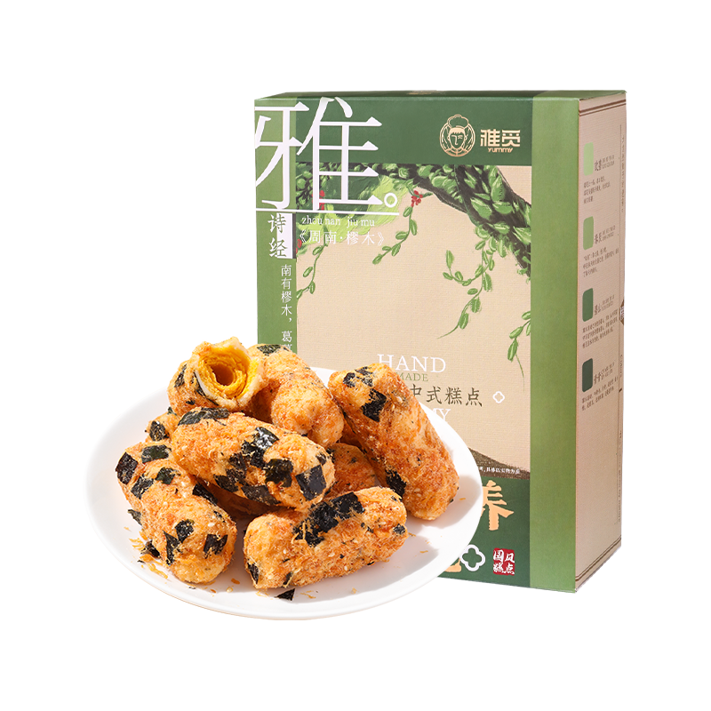 雅觅 海苔肉松 奶酥 200g/盒