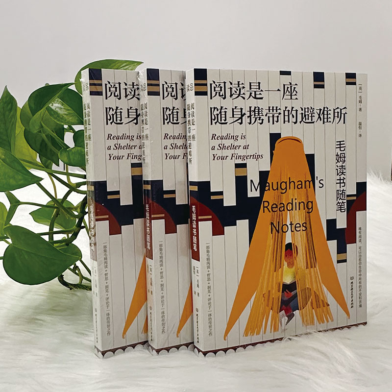 [正版] 书籍 阅读是一座随身携带的避难所 毛姆教你如何读书 读书随笔笔记 文学作品 文学巨匠的生平逸事构成的短篇小说高清大图