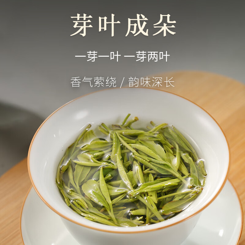 徽之元黄山毛峰2026年新茶明前特级安徽高山毛尖绿茶茶叶礼盒 250g[罐装组合125g*2罐]高清大图