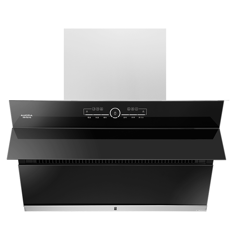 aucma澳柯玛抽排油烟机蒸汽清洗体感手势自动开合大吸力侧吸903黑色