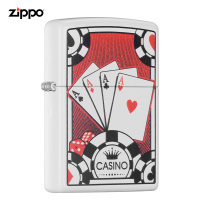 zippo芝宝打火机美国原装ZIPPO之宝防风煤油打火机胜卷在握 29690-065347