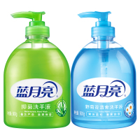 蓝月亮 芦荟抑菌+野菊花清爽洗手液 500g/瓶+500g/瓶组合装 有效抑菌
