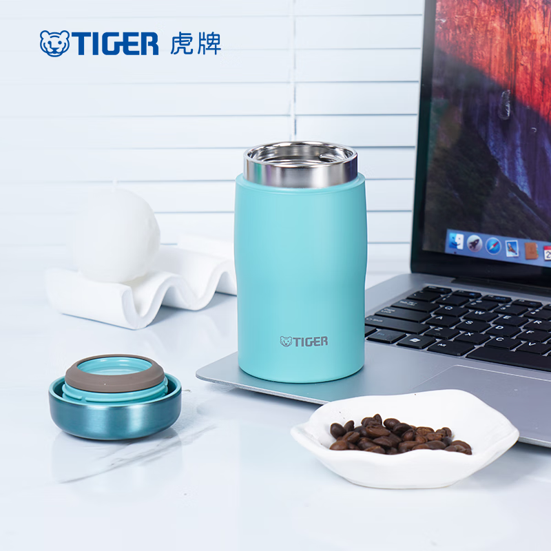 虎牌(TIGER)保冷保温杯轻量便携简约不锈钢拧盖水杯MJF-A024 240ml高清大图