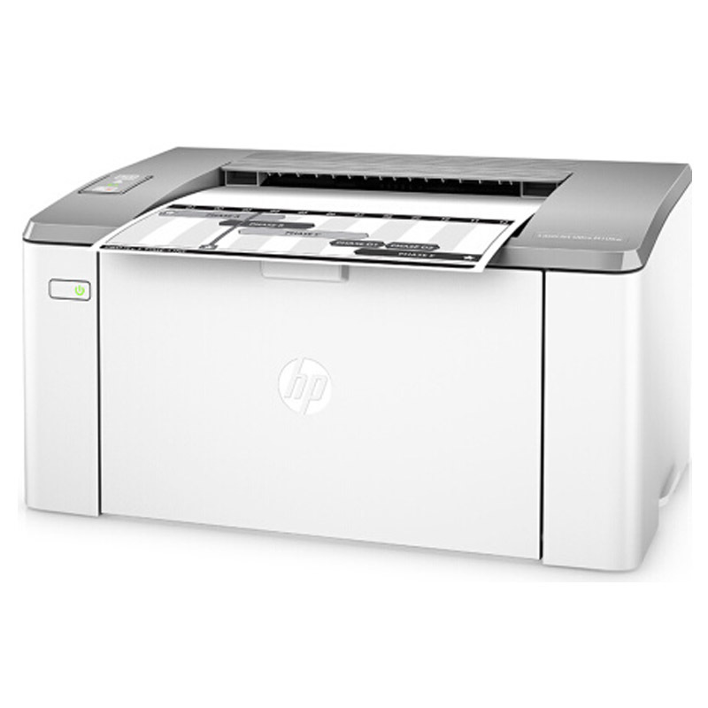 惠普(hp)Laserjet Ultra M106w A4 黑白激光打印机--保修延长2个月