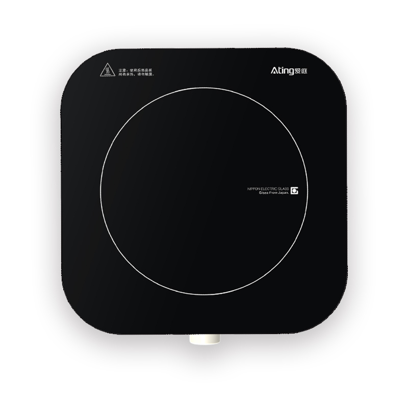 炉大功率火锅烧水电磁灶茶炉智能旋控调温2100w黑色neg面板ihs21aw