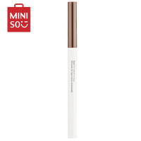名创优品(miniso) 随色密尚防水眉笔带扫眉毛刷女灰棕色初学者[棕色]