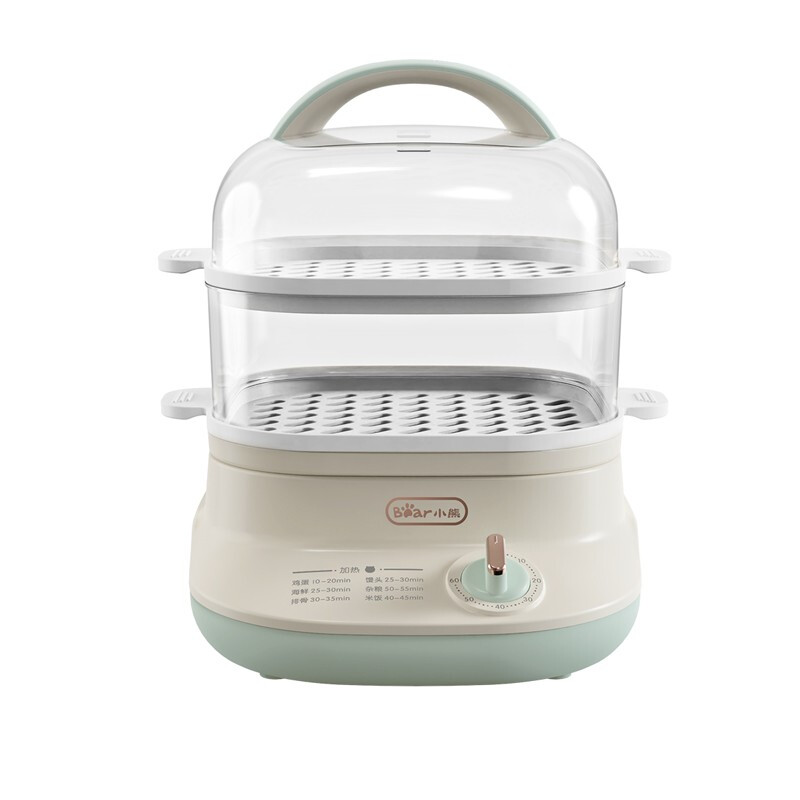 小熊(bear)电蒸锅蒸蛋器蒸锅家用电蒸笼迷你多功能电热煮锅DZG-C60Q8