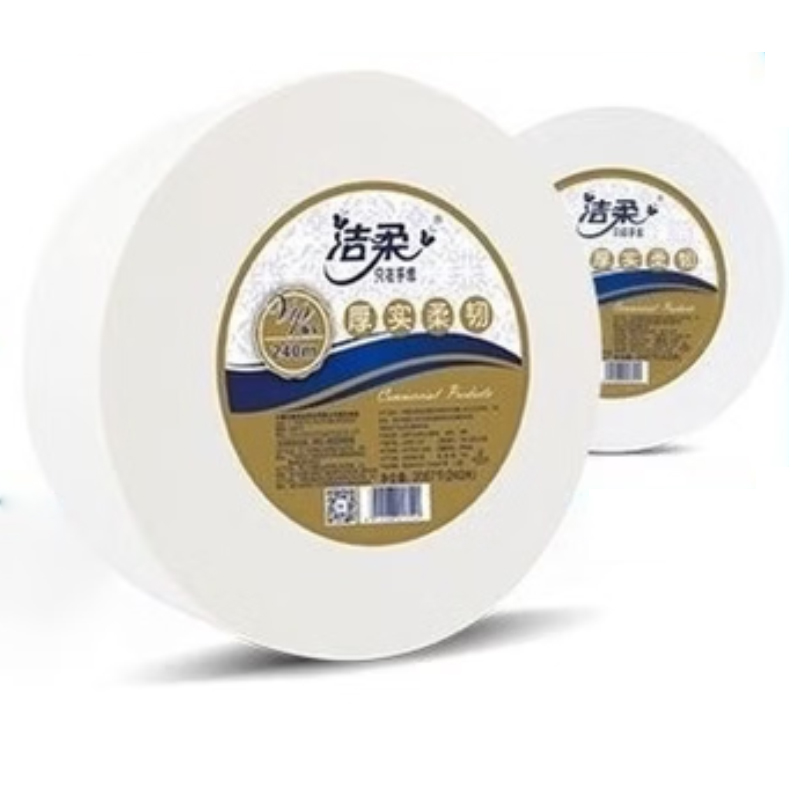 洁柔 小盘纸 JX020-12A 双层 95x115mm 2087节每卷 750gx12卷/箱(单位:箱)高清大图