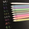 白色绘图高光笔手绘设计动漫设计白笔笔芯学生硬笔书法纸创作练习