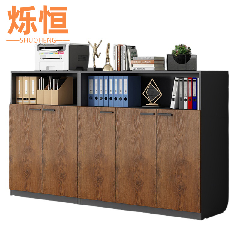 烁恒开放格置物柜6门台高清大图